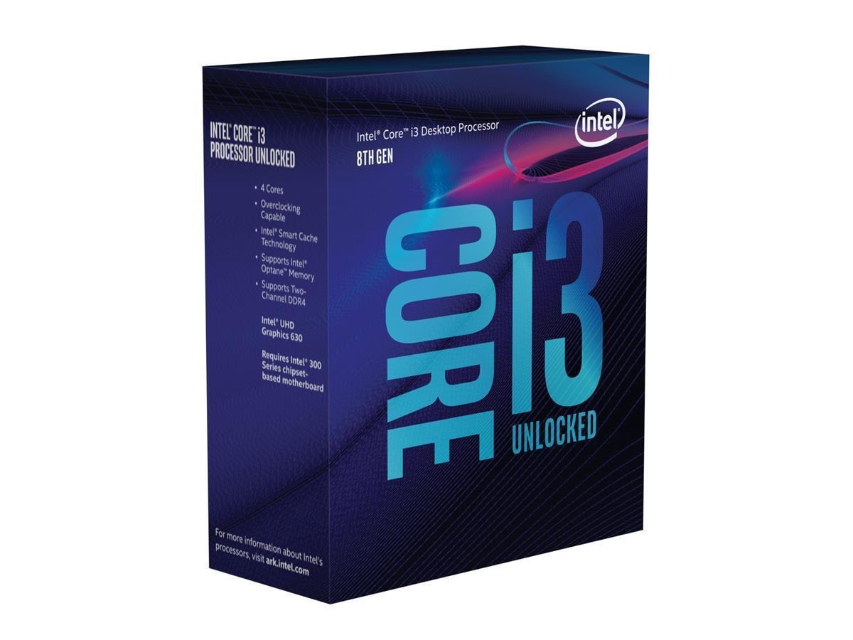 Процессор intel core i3 8350k фото