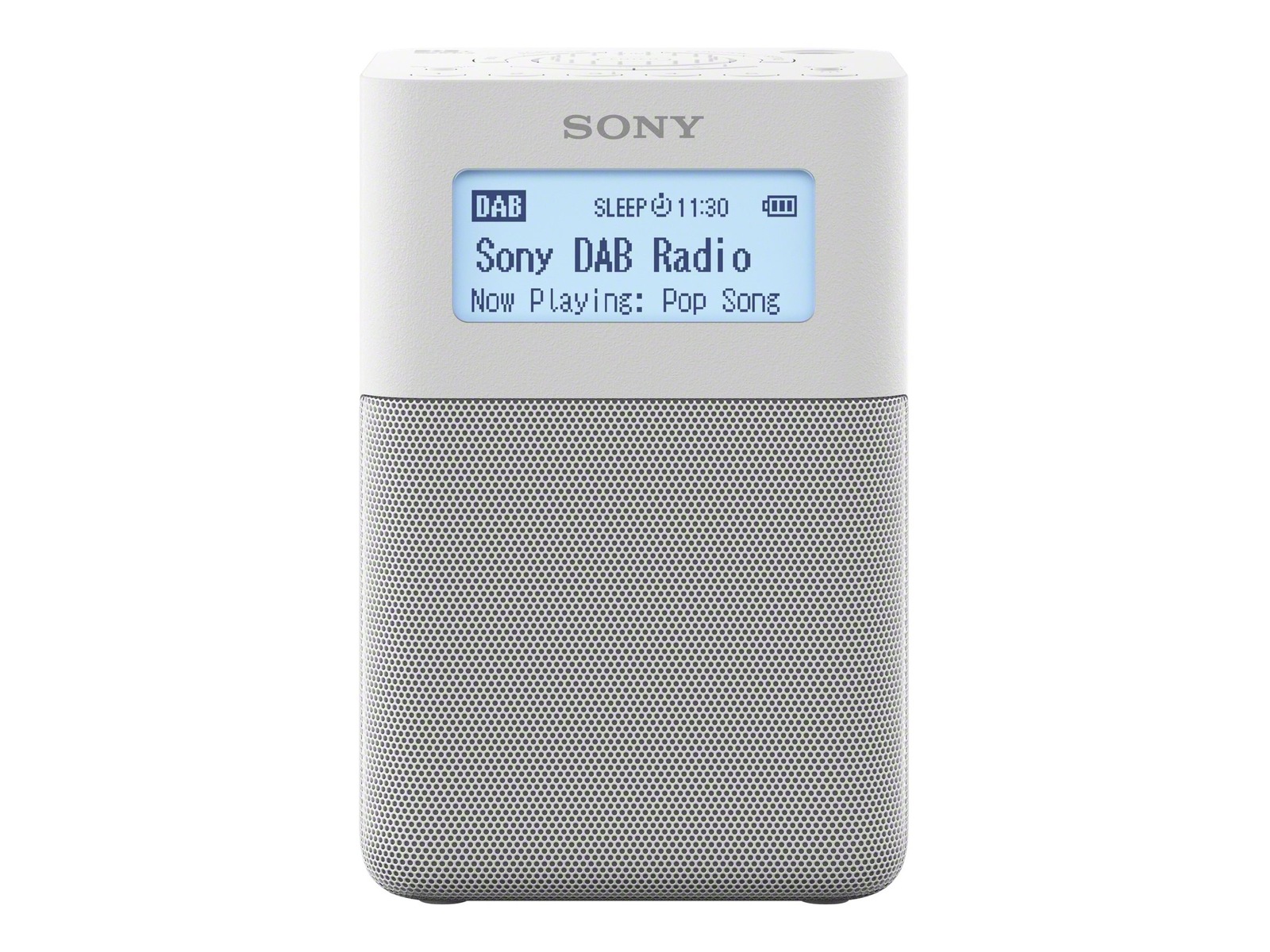 Sony XDRV20D DAB Bärbar radio, vit Komplett.se