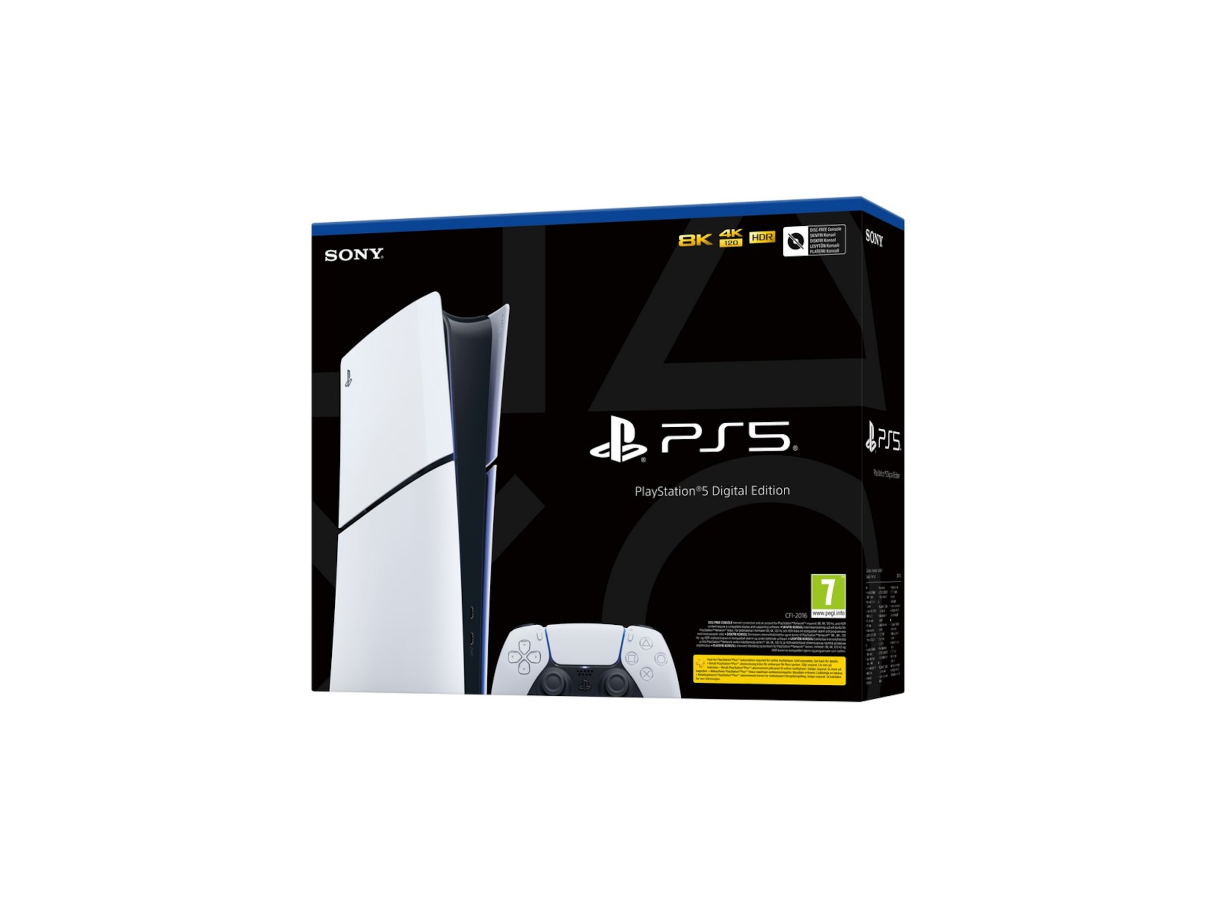 PlayStation 5 Digital Slim - PlayStation - Komplett.se