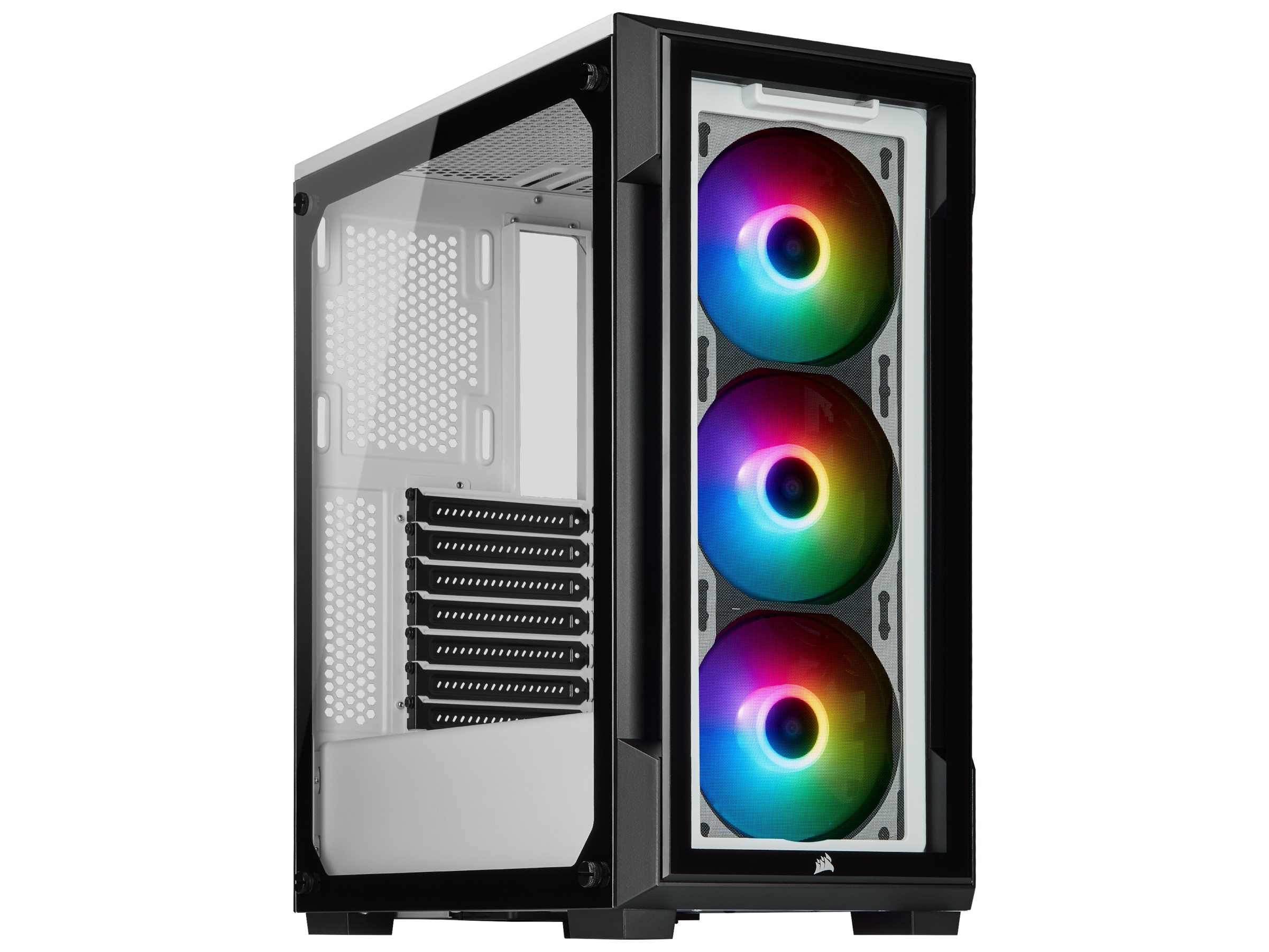 Corsair Icue T Rgb Midi Tower Vit Midi Tower Komplett Se