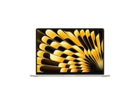 Macbook Air 15 (2024) 512GB (stjärnskinn) Datorer - Bärbara / laptop