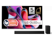 LG 83" G3 OLED 4K TV OLED83G36LA Soundbars