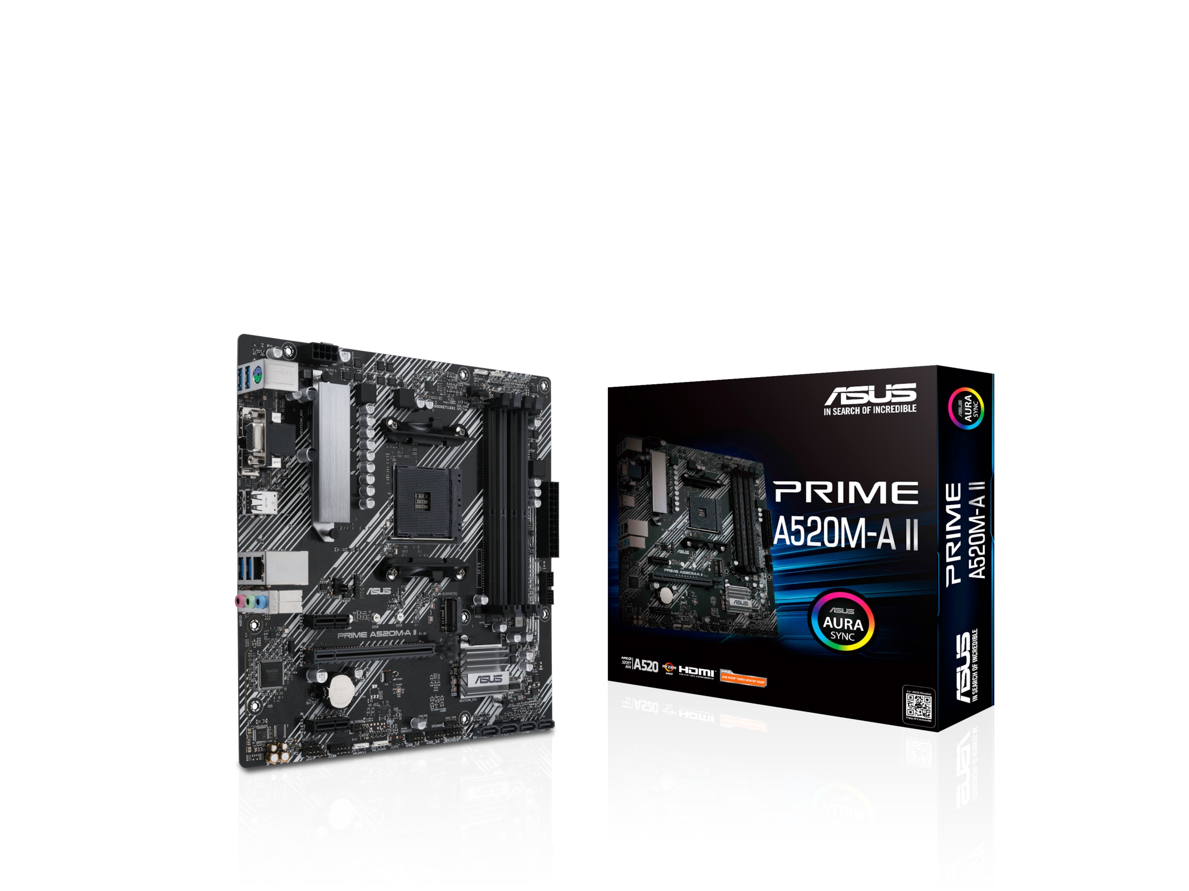 ASUS PRIME A520M-A II Moderkort - AMD Socket - Komplett.se