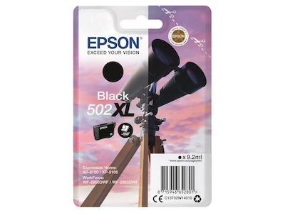 Epson Bläck 502XL Svart