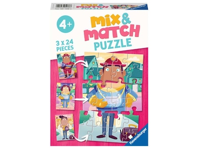 Ravensburger Mix & Match: Yrken3x24p Pussel