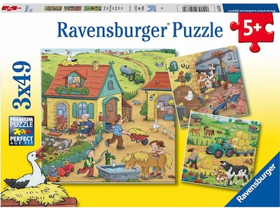 Ravensburger Det händer mycket på bondgården pussel