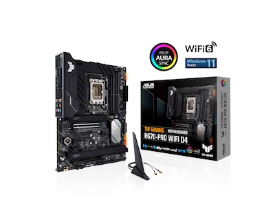 ASUS TUF GAMING H670-PRO WIFI D4 Moderkort