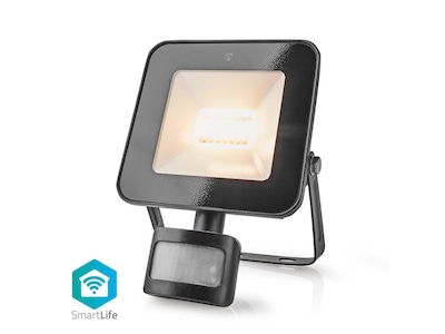 Nedis SmartLife Floodlight med rörelsesensor (svart)