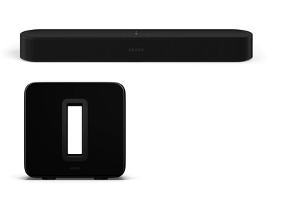 Sonos Beam 3.1 Home Theatre Set (svart)