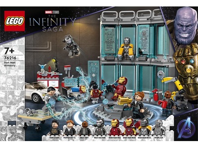 LEGO Iron Mans vapenförråd 76216