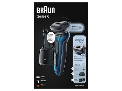 Braun Series 6 61-B7500cc Rakapparat (blå)