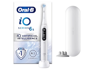 Oral-B iO 6S Eltandborste (vit)