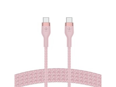 Belkin USB-C till USB-C kabel 2m (rosa)