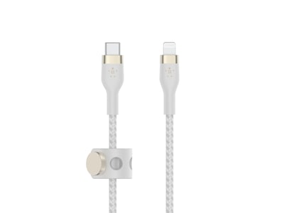 Belkin USB-C till Lightning kabel 1m (vit)