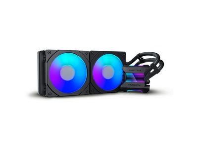 Phanteks Glacier One 280​​MPH RGB CPU-kylare (svart)