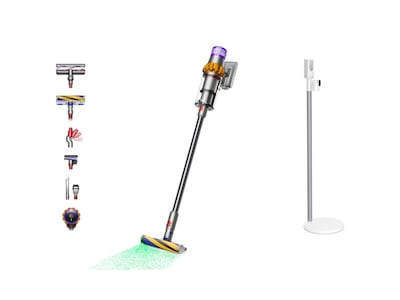 Dyson V15 Detect Absolute sladdlös dammsugare + V15 Floor Dock