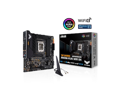 ASUS TUF GAMING B660M-PLUS WIFI D4 Moderkort