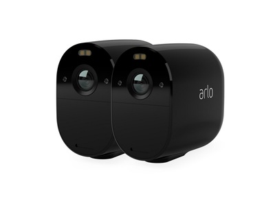 Arlo Essential Spotlight Säkerhetskamera 2pk (svart)