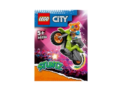 LEGO Stuntcykel med björn 60356