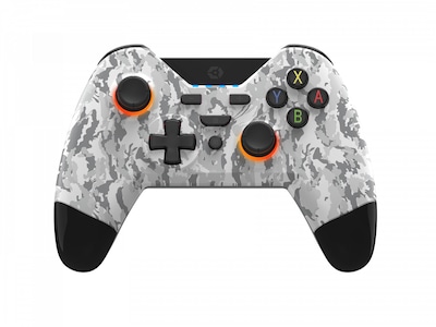 Gioteck WX-4+ RGB Trådlös kontroller (white camo)