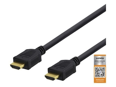 Aurdel HDMI kabel 1m (svart)