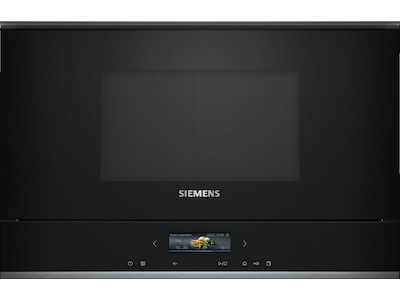 Siemens iQ700 BF722R1B1 Mikrovågsugn (svart)