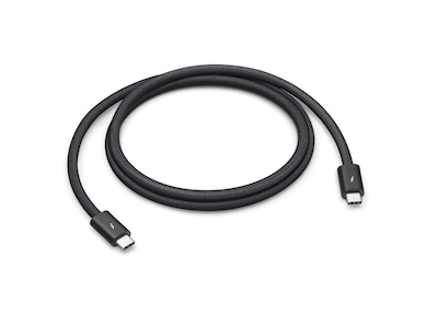 Apple Thunderbolt 4 Pro Kabel 1m (svart)