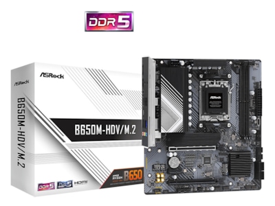 ASRock B650M-HDV/M.2 Moderkort