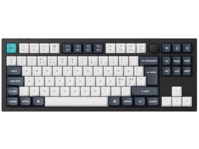 Keychron Q3 MAX 80% trådlös tangentbord Brown Switches