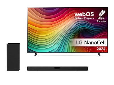 LG  65'' 81 LED 65NANO81T + SN5 Soundbar