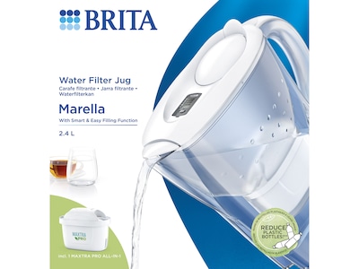 Brita Marella Vattenfilterkanna ME4W (vit)