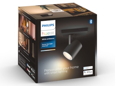 Philips Hue Runner spotlight förlängning (svart)