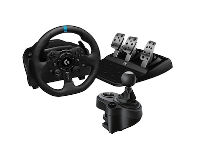 Logitech G923 och Driving Force Shifter Bundle PS/PC