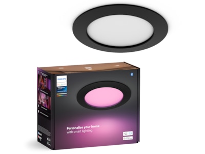 Philips Hue Slim infälld belysning 170 mm (svart)