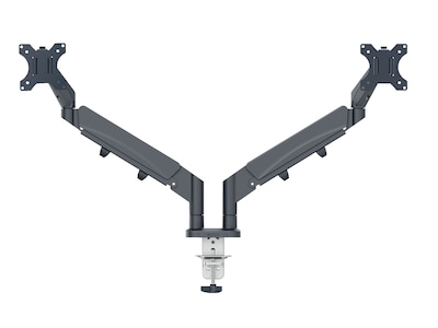 Leitz Ergo Monitorarm Dubbel, platsbesparande, 17"-32" skärmar