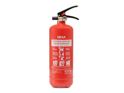 Nexa Brandsläckare 2kg (röd)