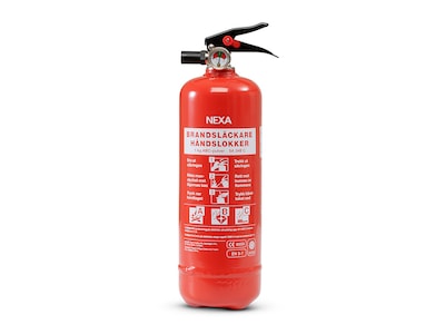 Nexa Brandsläckare 1kg (röd)