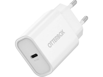 Otterbox 20W USB-C väggladdare Bulk (vit)