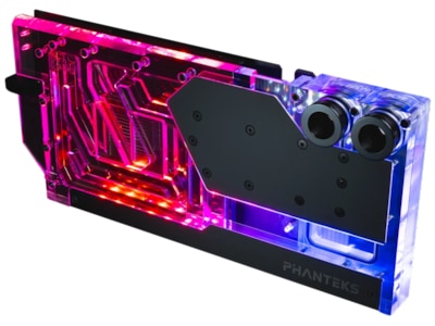 Phanteks Glacier EZ-Fit G40 ASUS GPU block (svart)