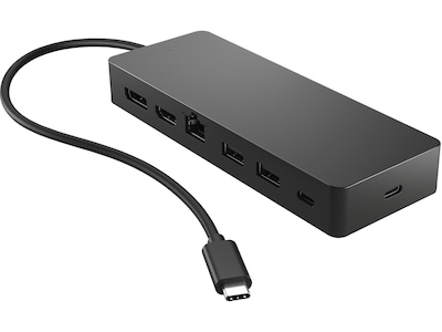 HP Universal USB-C Multiport Hub (svart)