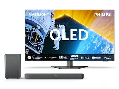 Philips 65" 4K UHD OLED Smart TV Ambilight 65OLED809