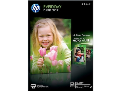 HP Everyday Glossy Photo Paper A4