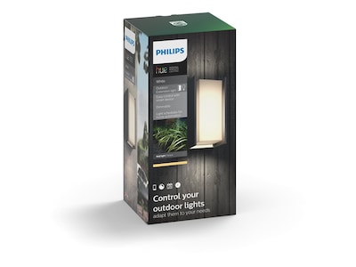 Philips Hue Turaco vägglampa för utomhusbruk (grå)