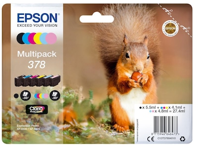 Epson Bläck 378 Multipack