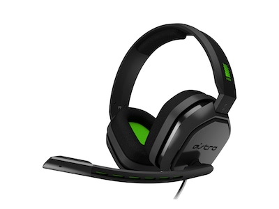 ASTRO A10 Gamingheadset (grå/grön)