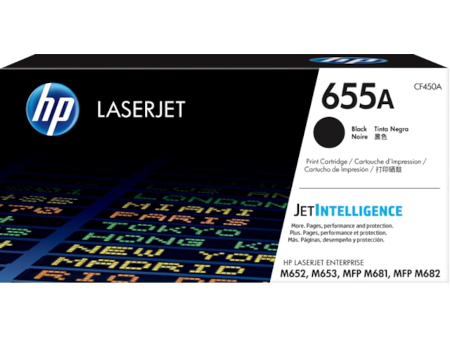 HP Toner 655A Svart Lasertoner