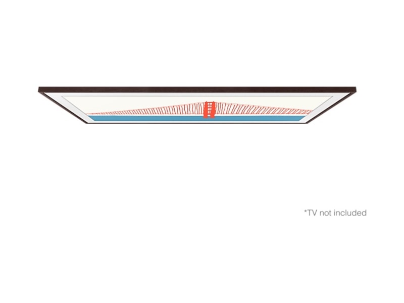 Samsung 75" ram till The Frame (2021-2024, brun) TV-ram & tillbehör