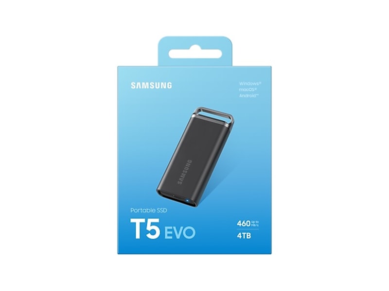 Samsung T5 EVO Ekstern SSD 4TB SSD Extern