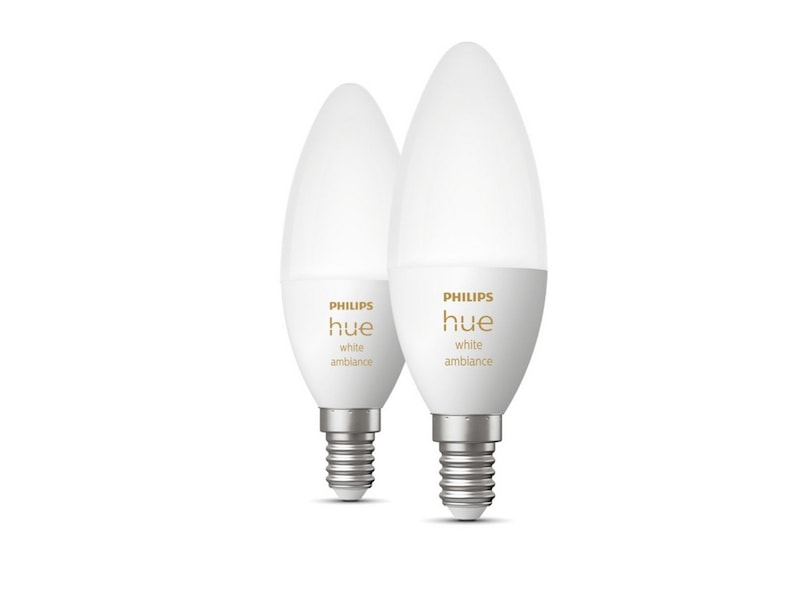 Philips Hue White ambiance 2-pack E14 LED-lampor & glödlampor