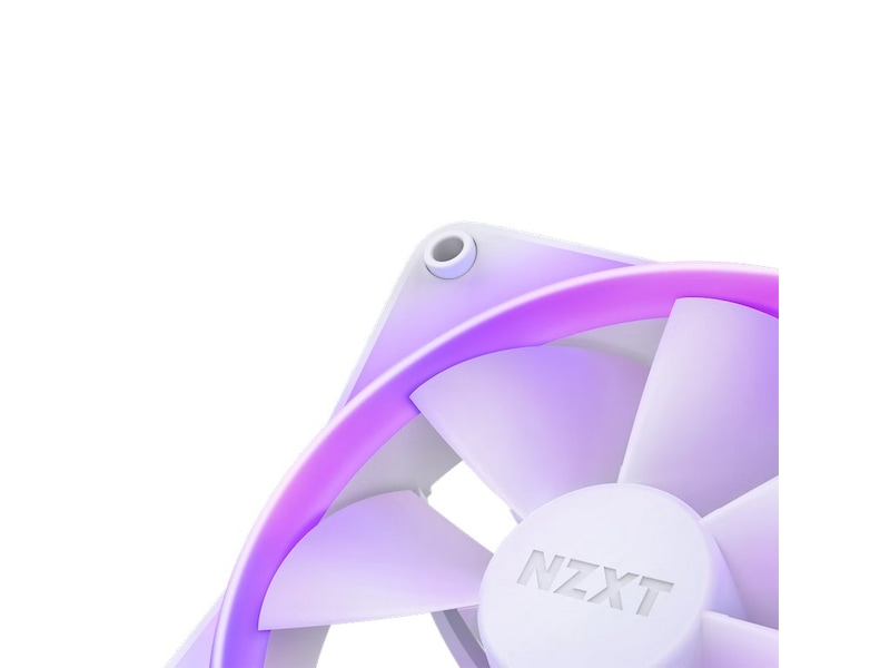 NZXT F120 RGB 120mm PWM Fläkt Triple Pack (vit) Fläkt